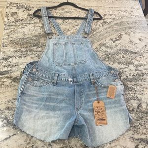 Lucky Brand shortalls- XL